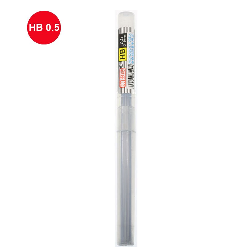 Blyerstatningskjerne 2b /  hb  / 2h bly reservetest 0.5mm / 0.7mm trykkende blyant skrivestørrelse 110mm: Hb 0.5mm