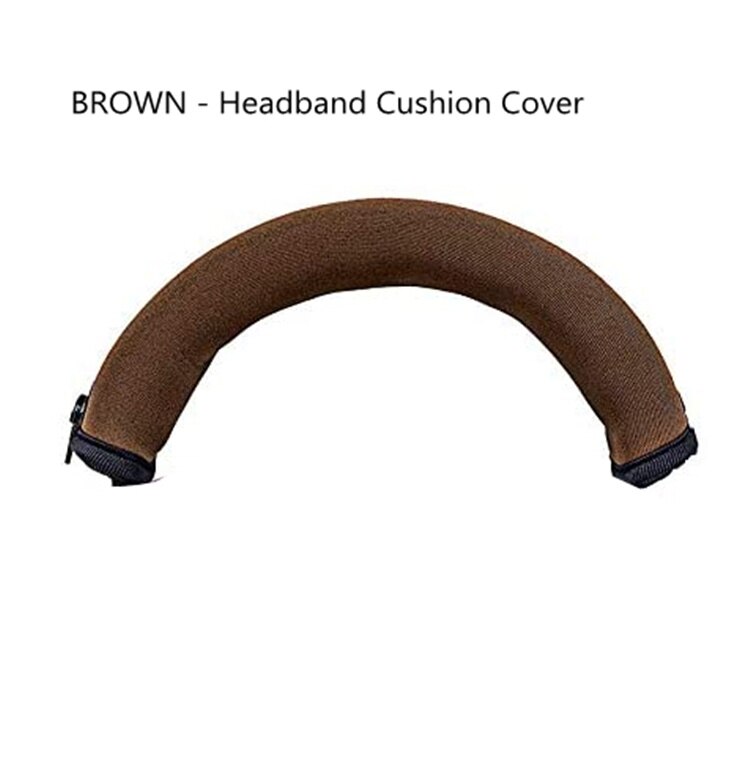 Ersatz Ohrpolster für CORSAIR VIRTUOSO RGB Drahtlose SE Headset Kopfhörer Leder Hülse Kopfhörer Ohrenschützer: 1pcs Brown Headband