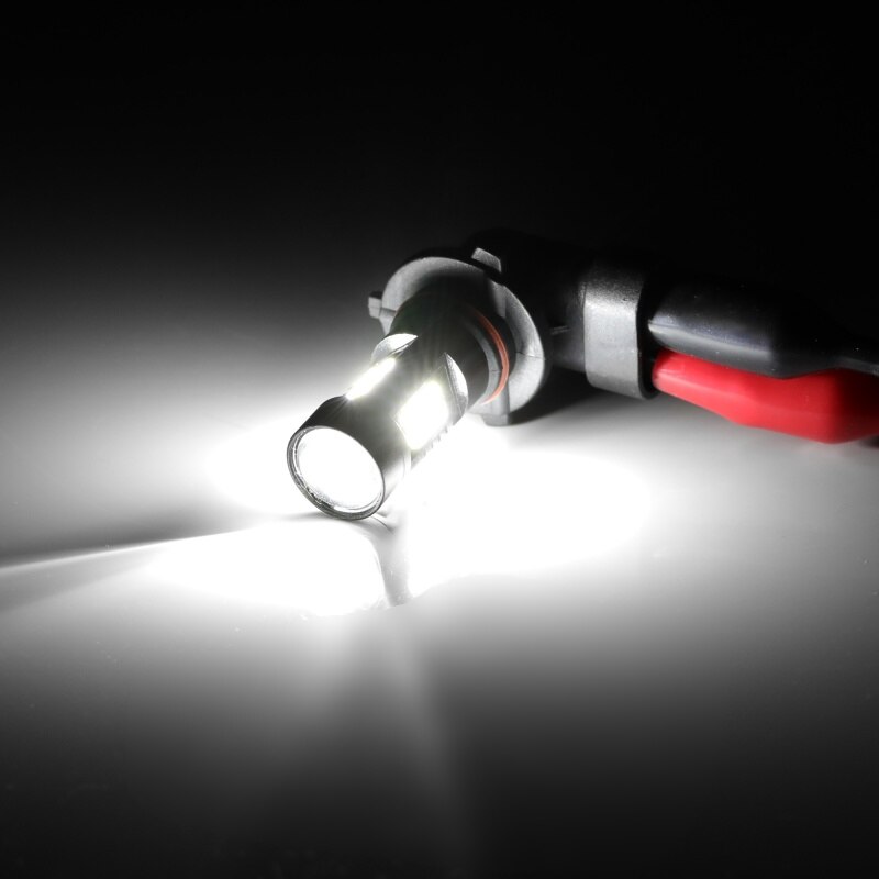 2Stck H8 H11 LED Canbus Nebel Lampe 1200LM HB4 9006 HB3 9005 Auto LED Fahren Scheinwerfer 3030SMD 6000K 12V 24V Weiß Scheinwerfer Birne