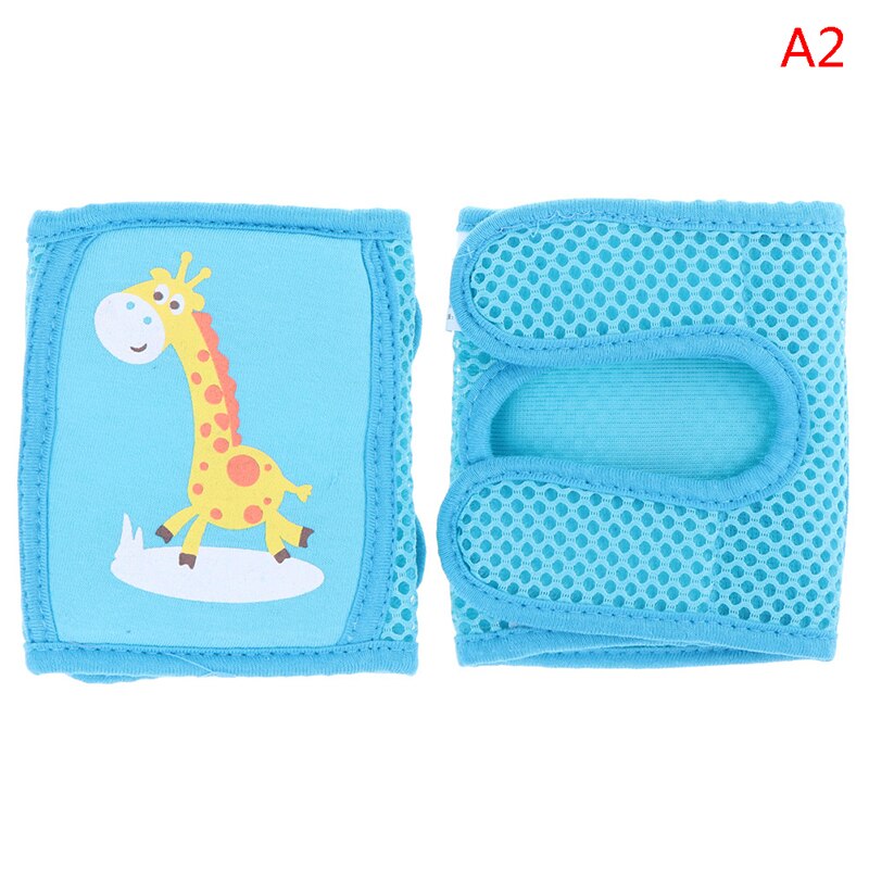 Kids Kruipen Elleboog Zuigelingen Peuter Baby Knee Pads Protector Veiligheid Mesh Kneepad: A2