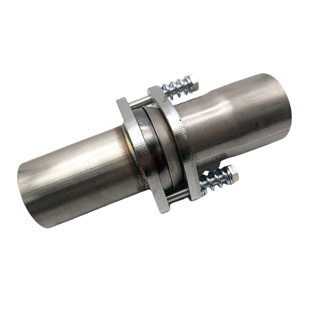 Universal Exhaust Spherical Joint w/ Spring Bolts Inside Diameter: 2.5