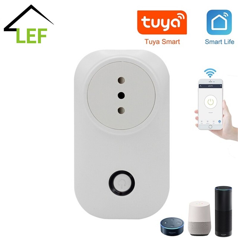 Italy 16A Mini Smart Socket Plug Basic WiFi Wireless APP Remote Control Socket Adapter Power Smart Plug Outlet: Type B