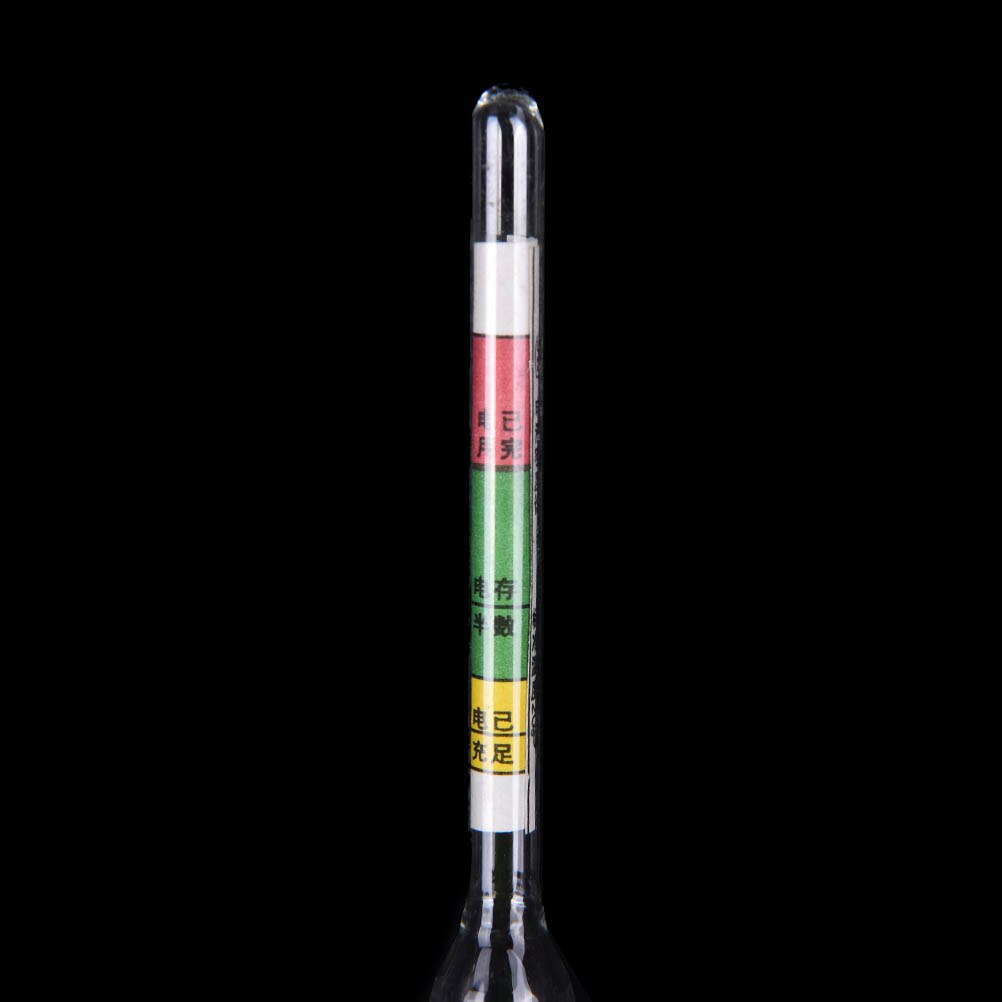 Herramienta de succión tipo hidrómetro de batería, medidor de plomo, densitómetro, probador de ácido, electrolito, almacenamiento de zona de color, 1,1-1,3
