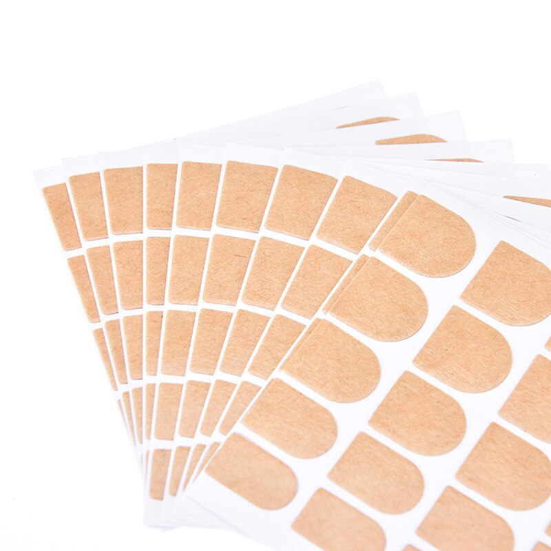 10 Vellen Clear False Nail Tips Dubbelzijdig Klevende Lijm Plakband Transparante Sticker Sticky Tape Voor Nail Art Gereedschap