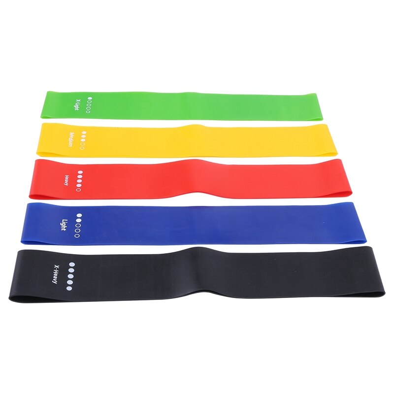 Pilates Ring Set Yoga Fitness Resistance Loop Bands Pilates Ball Stretch Strap Home Exercise Yoga Equipment Set