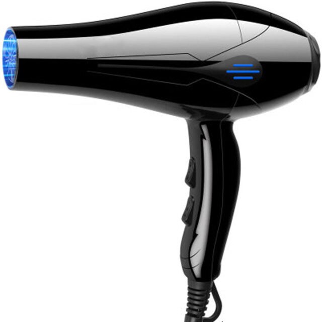 2200W Hair Dryer 240VStrong Power Barber Salon Styling Tools /Cold Air Blow Dryer 5 levels of Adjustment viaje: 6878-3