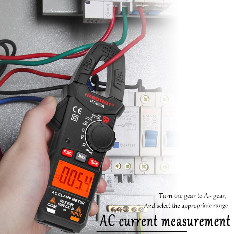 Habotest Stroomtang Poke Meter Multimeter Amper Ca Grandado