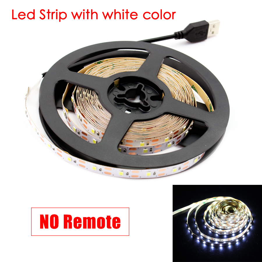 5 V Rgb Led Strip Licht Usb 5 V Pc Tv Backlight 2835 1-5 M 5 V Volt usb Led Strip Rgb Verlichting Lamp Tape Diode Lint Ambilight