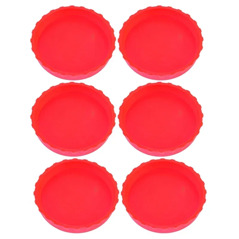 1/3/6 stücke Standard Getränke Können Abdeckungen Auslaufsicher Verschluss Kappe Rotwein Weiche Kappe Verschluss Kappe Getränke Können Deckel Limonade Deckel Protektoren: Gold