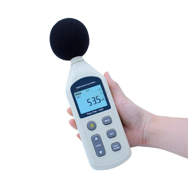 Benetech GM1357 Handheld Lcd Digitale Noise Monitor Tester 31.5Hz ~ 8.5Khz Sound Level Meter Instrument 30-130dB Meetbereik