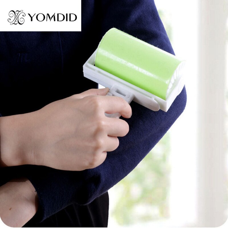 Herbruikbare Lijm Hair Remover Kleding Schoon Lint Roller Tapijt Reinigen Pluche Bont Borstel Dust Remover Cleaner