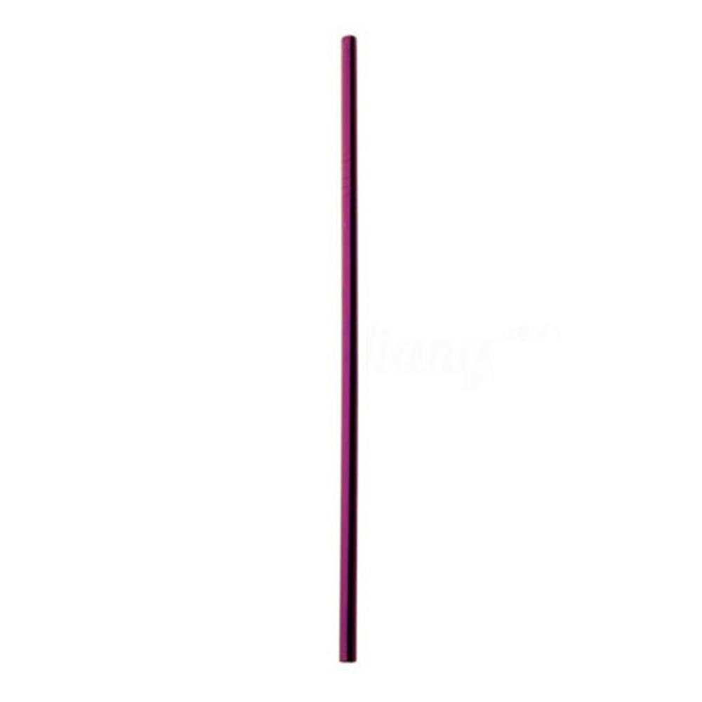 Colorful Drinking Straw Reusable 304 Stainless Steel Metal Straw Sturdy Bent Straight Drinks Straw