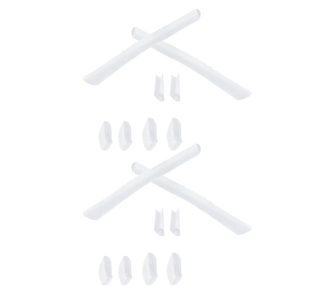 Lentes de substituição polarizadas smartvlt para óculos de sol oakley half jacket xlj-várias opções: White Kit-2P
