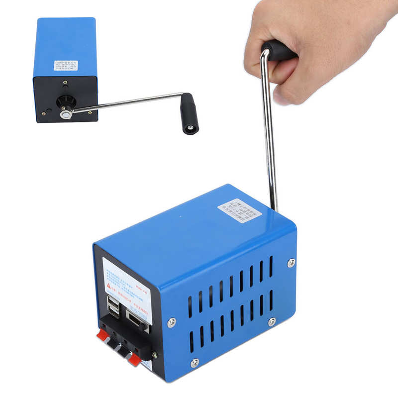 Generator H USB Night Light Hand Crank Generator for Field Operations Field Trips Help Operations Natural Disasters