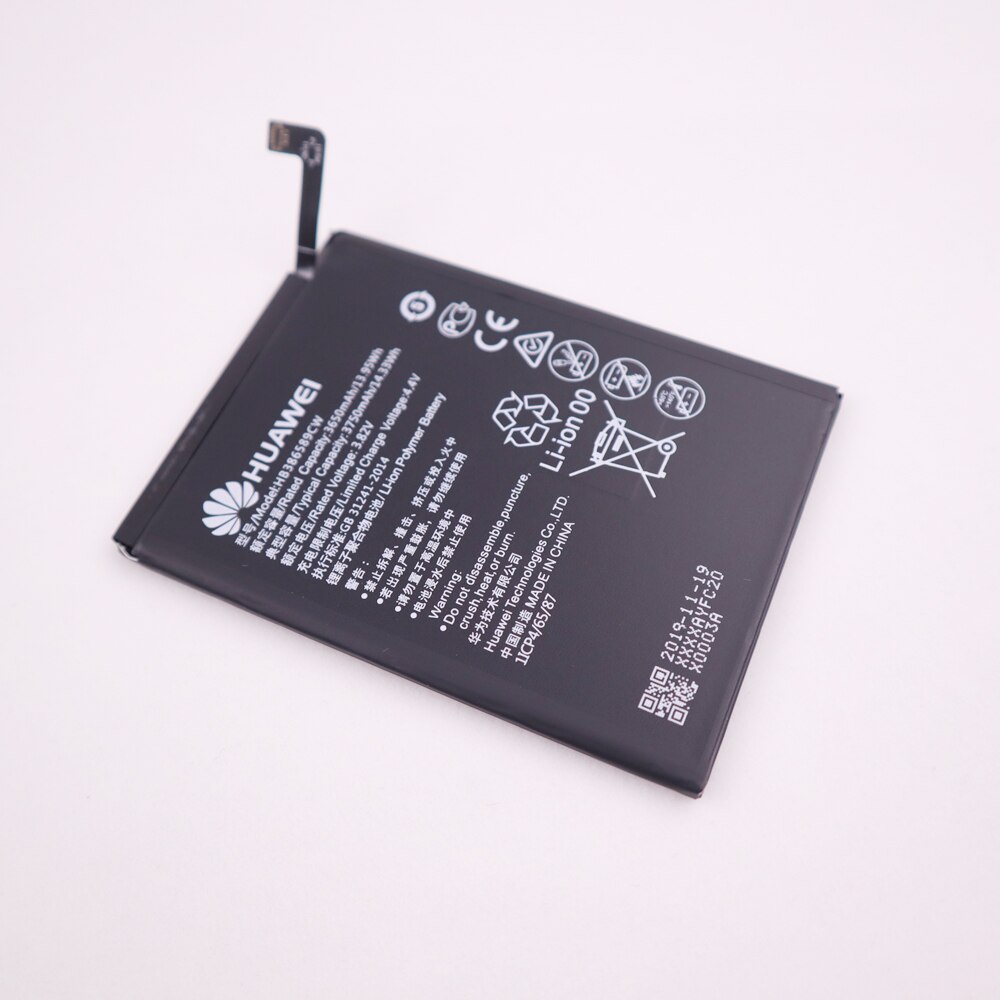 100% Original HB386589CW 3650mAh Battery For Huawei P10 Plus Batterie Bateria Accumulator Mobile Phone with tools