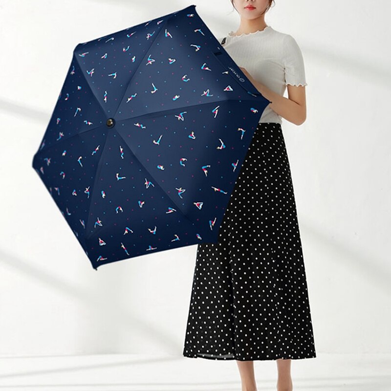 OLYCAT Umbrella,Anti UV Sun Protection Mini Umbrella,Foldable Windproof Umbrella,Vinyl Umbrella for Kids&Women
