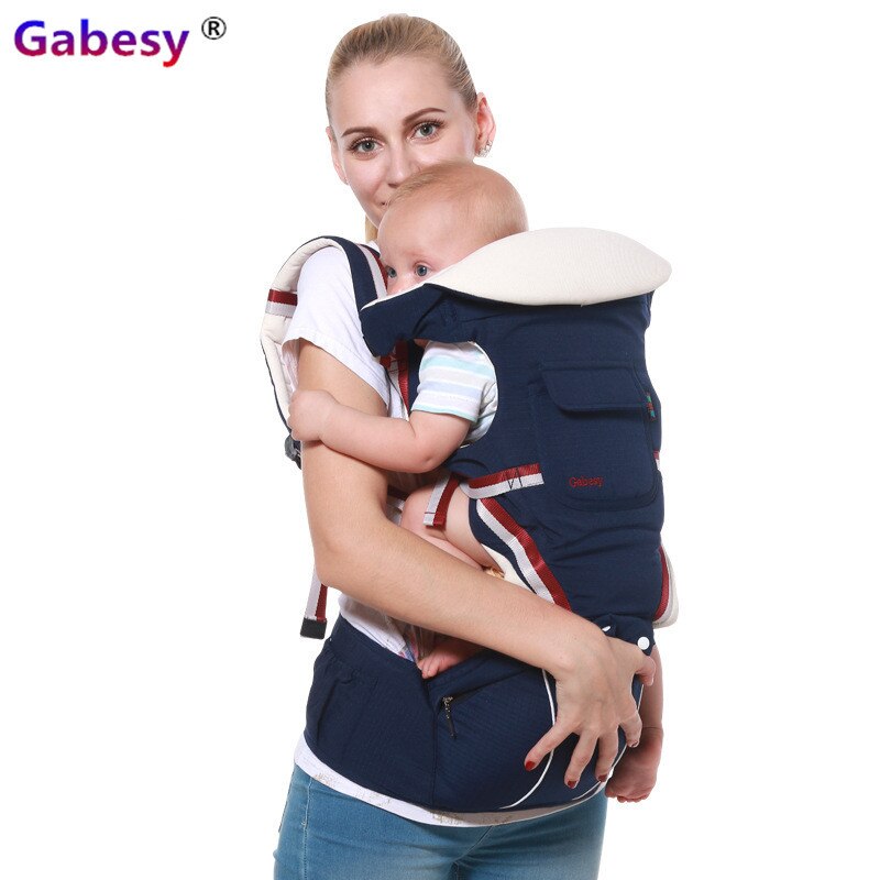 Cotton Baby Carrier Infant Comfort Backpack Buckle Sling Wrap Fashion