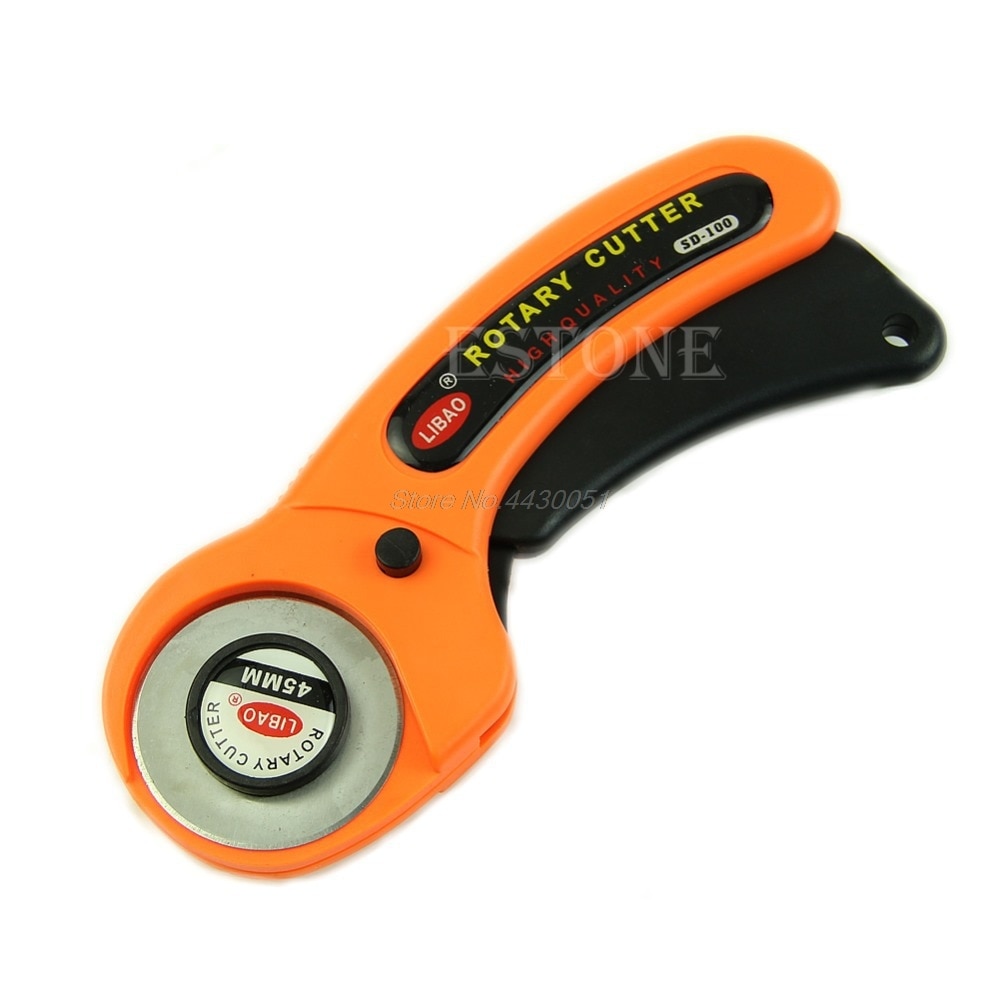 45mm Rotary Cutter Premium Quilters Sewing Quilting Fabric Cutting Craft Tool