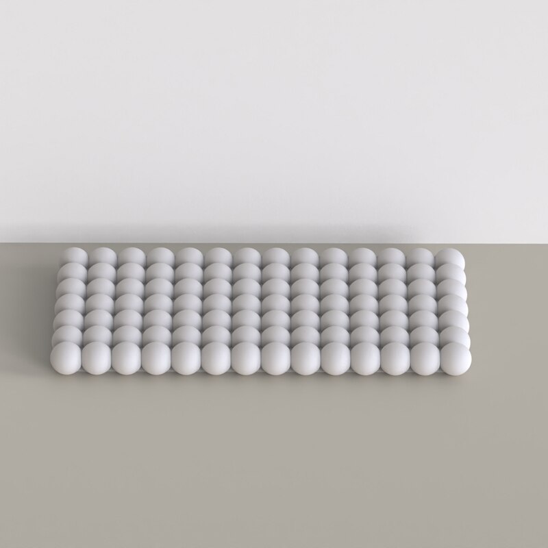 Betongbrett-underlegg silikonform multi-size ball pall kompottformer boliginnredningsformer