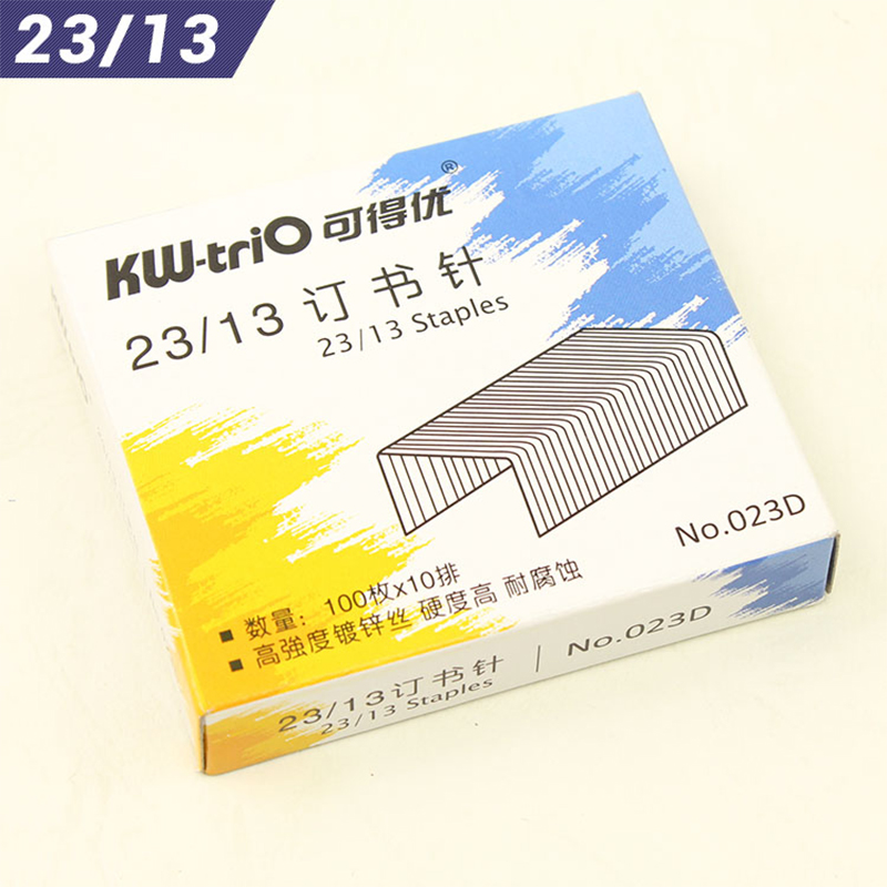 Heavy Duty Staples 23/13 1000pcs Metal Silver Staples Book Binding Stapler 100 Sheets Office Binder Supplies