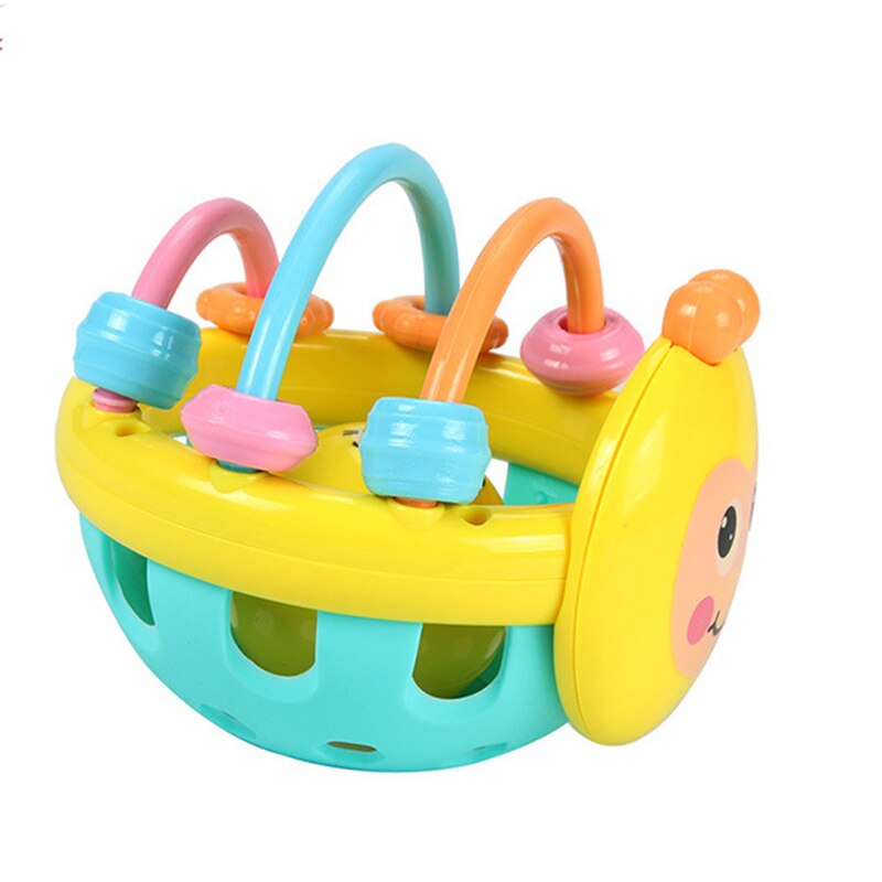 Baby Toy Rattle ball Hand Knocking Bell Ball Toy Rattles Develop Baby Mobile Intelligence Baby Grasping Toy Hand Bell Juguetes