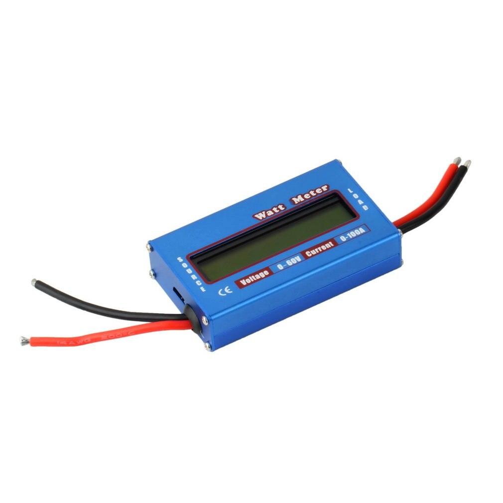 1 pc 100a 60v likestrøm rc helikopter fly batteri strømanalysator wattmåler balanserer merke
