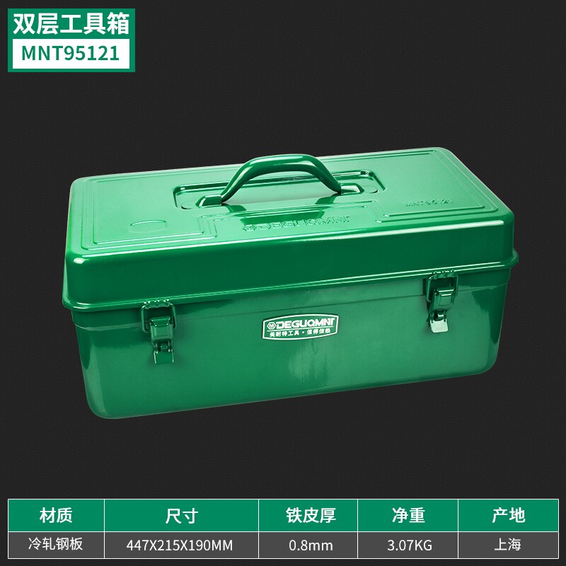 Aluminum Tool Box Set Contain Garage Storage Waterproof Box Suitcase Tool Box Metal Sealed Container Wrench Case Organizer Box