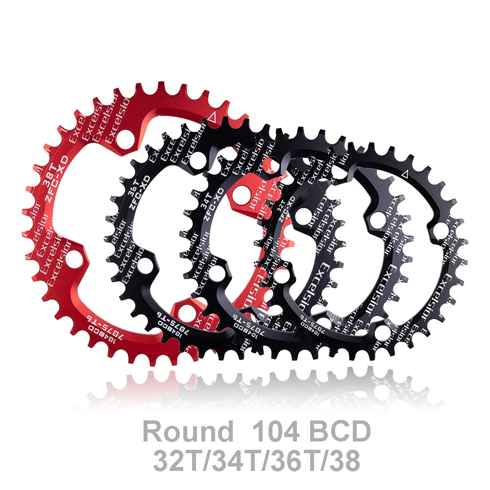 ZTTO MTB 104BCD Round Narrow Wide Bicycle Single Speed Crank set Aluminum alloy 12S Mountain Bike 12 speed Chain ring Chainwheel