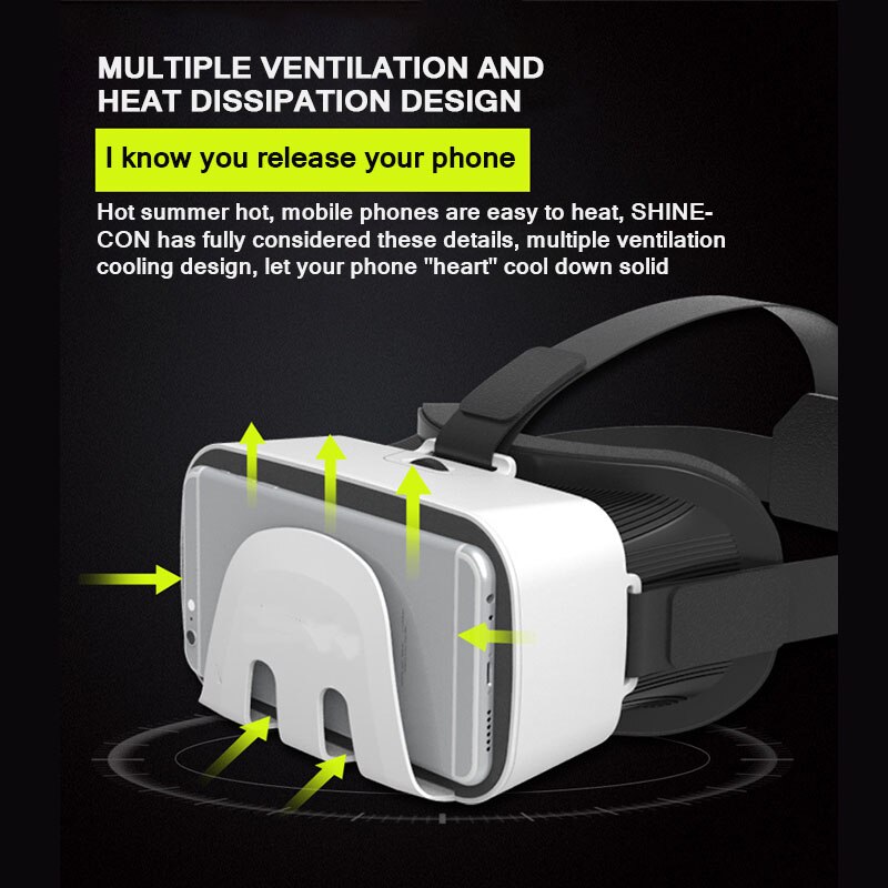 Station overdracht Grommen Mini Vr Bril 3D Bril Virtual Reality Bril Vr Headset Voor Google Kartonnen  Smartphone Draagbare Vr Bril Voor Kid Vrouw – Grandado