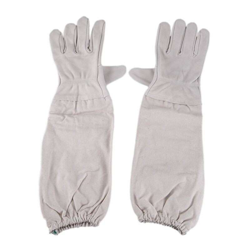 2 in 1 Beekeeper Protective Hat and Veil with Gloves (Gloves + Sun Veil Hat)