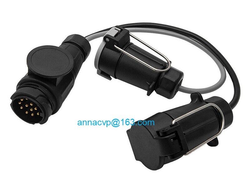 CVP 13 to 7 pin trailer plug adapter truck electri... – Grandado