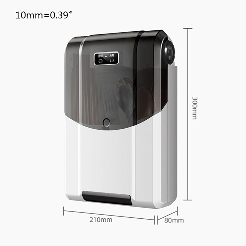 Home Kitchen Tableware Sterilizer Box Large Capacity USB Disinfection Machine Chopsticks and Dishes Cleaning Equipment