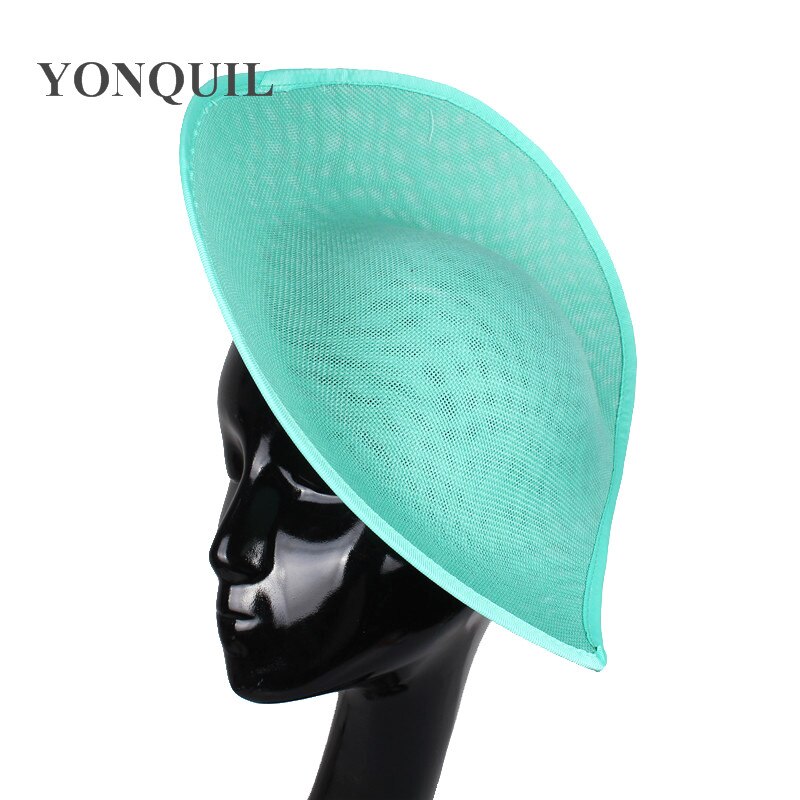 Lot de 30 cm grandes bases de fascinateur de mariage pour femmes, accessoires de coiffure à faire soi-même, chapeaux fascinateurs, couvre-chefs vintage, 5 pièces/lot: Vert émeraude