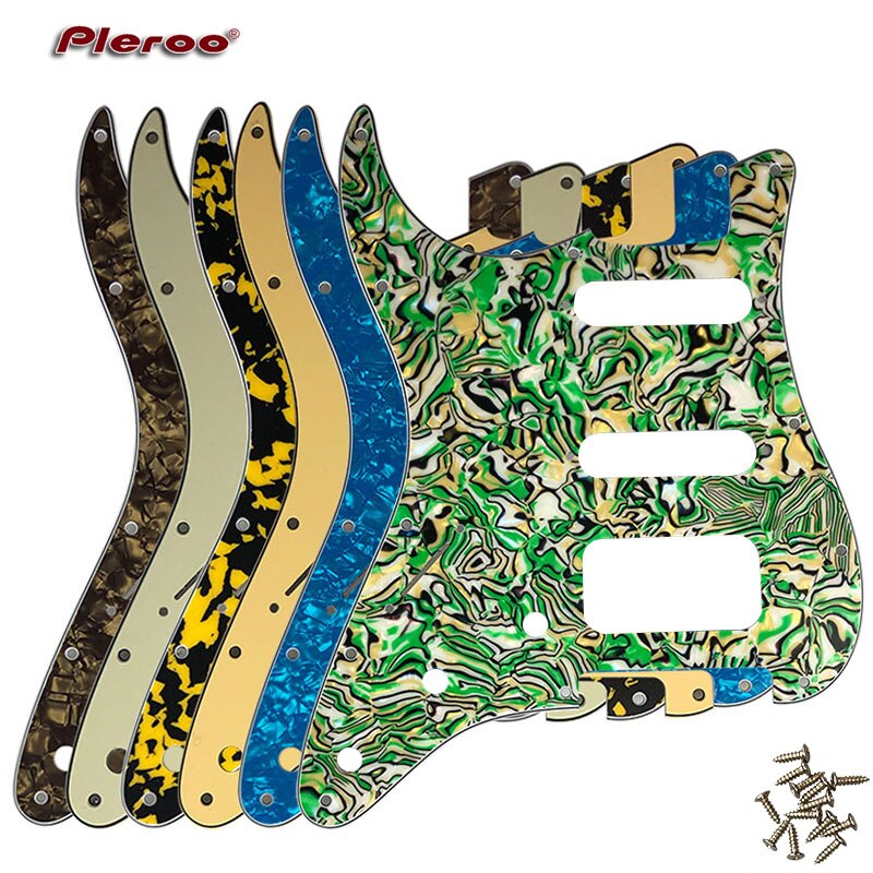 Gitardeler - for usa\mexico fd venstrehendt stratocaster 72 ' 11 skruehull standard humbucker hss gitar plekterbrett skrapeplate