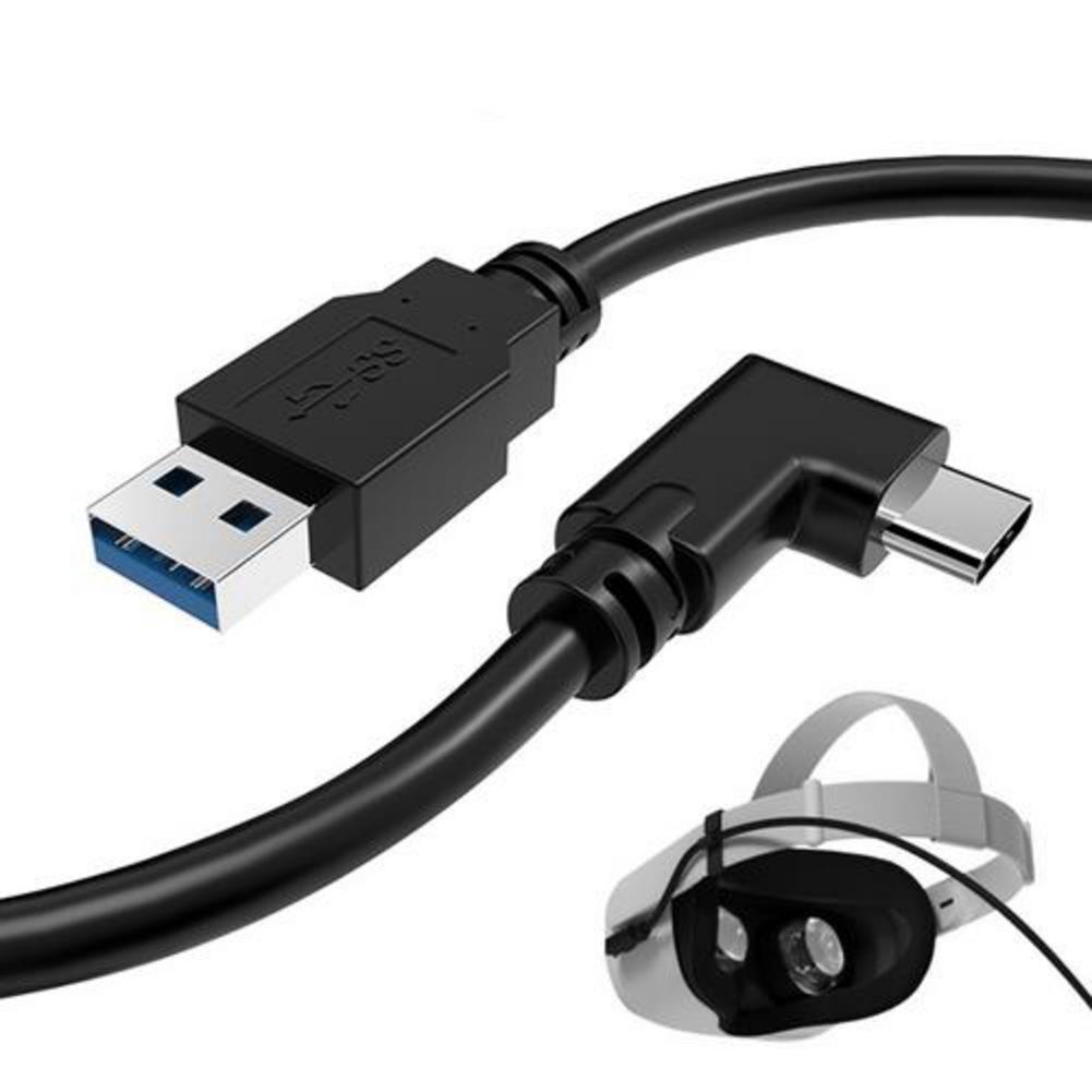 5M High Speed Usb 3.0 Type C Datakabel Voor Oculus Quest 2 Link Vr Headset Snelle Opladen USB-A naar Type-C Kabel Vr Accessoires