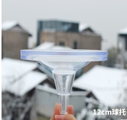 Ice crack ball, bubble crystal ball, geomantic water ball, fortune attraction, rockery, water bonsai ball, pendulous ball holder: 12cm