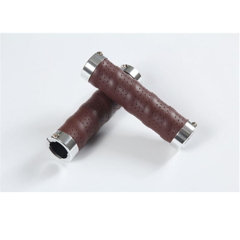 Empuñaduras Retro de microfibra para bicicleta, accesorio para manillar de bicicleta, informal, transpirable, para Brompton, plegable, 4 colores, hecho a mano