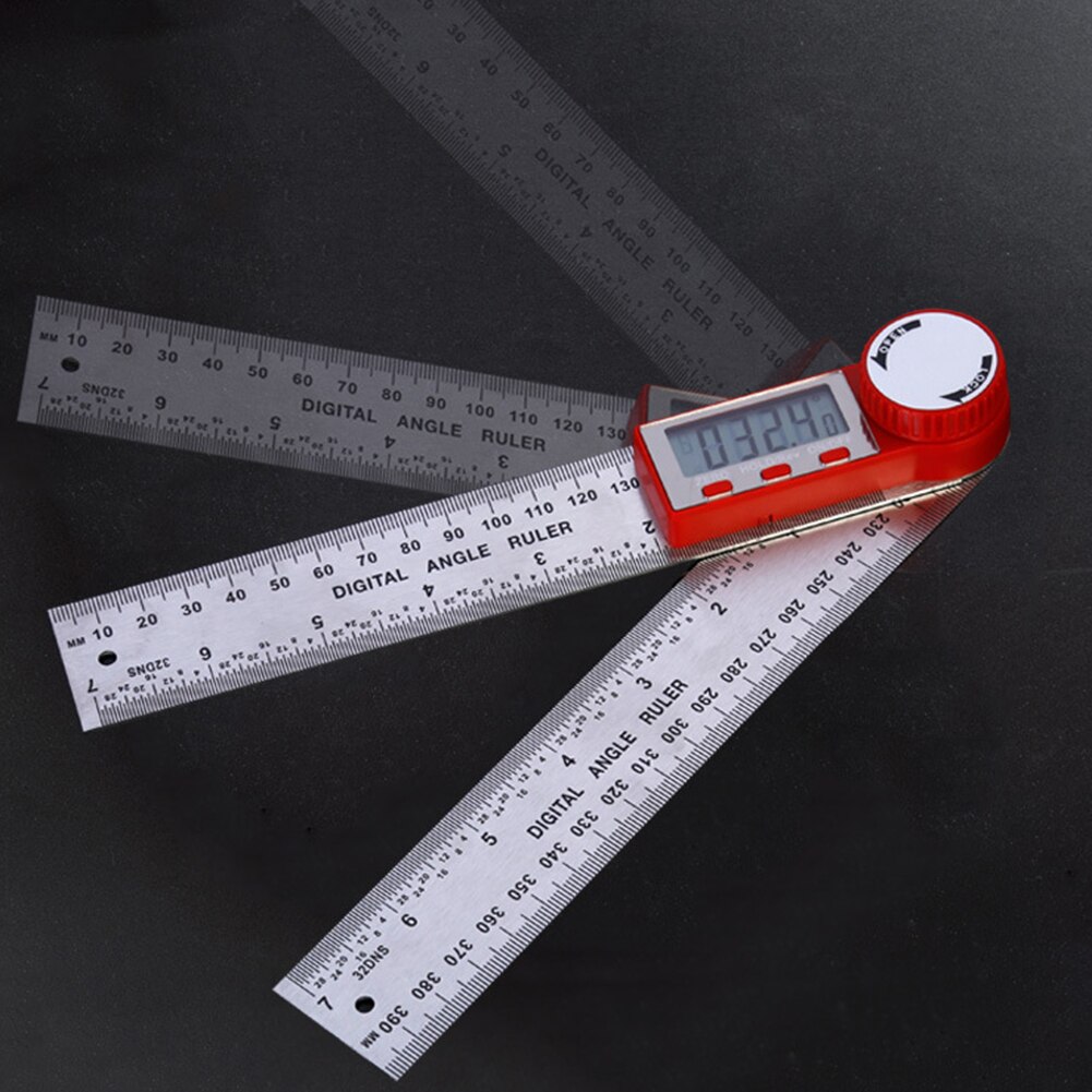 0-200mm/300mm Digital Meter Angle Inclinometer Angle Digital Ruler Electron Goniometer Protractor Angle finder Measuring Tools