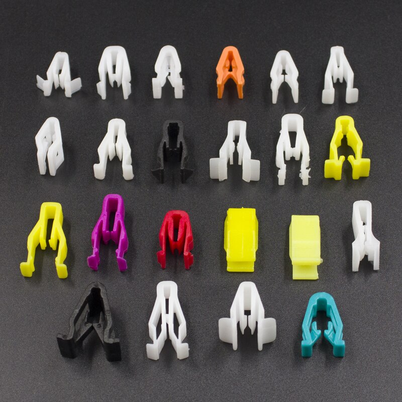 50 Pcs Mix Universal Dashboard DVD CD Console Panel Moulding Trim Plastic Retainer Clip Car Fastener: A6 MIX 50PCS