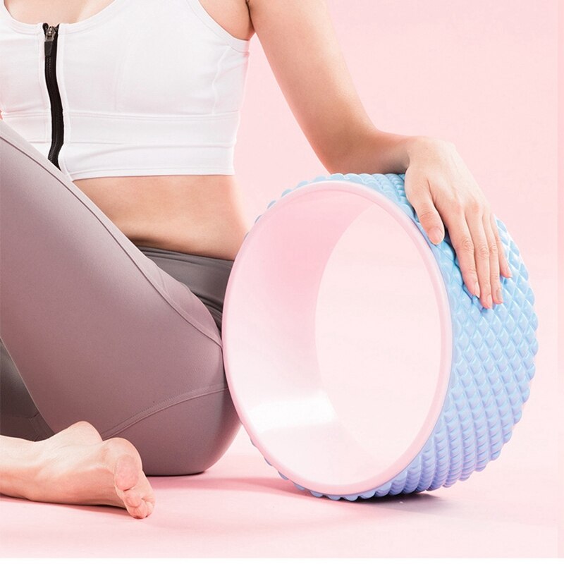 Yoga rueda Pilates Circulo de Yoga cintura equipo de Fitness Pilates antideslizante Circulo de Yoga s Back ejercicio deporte entrenamiento P