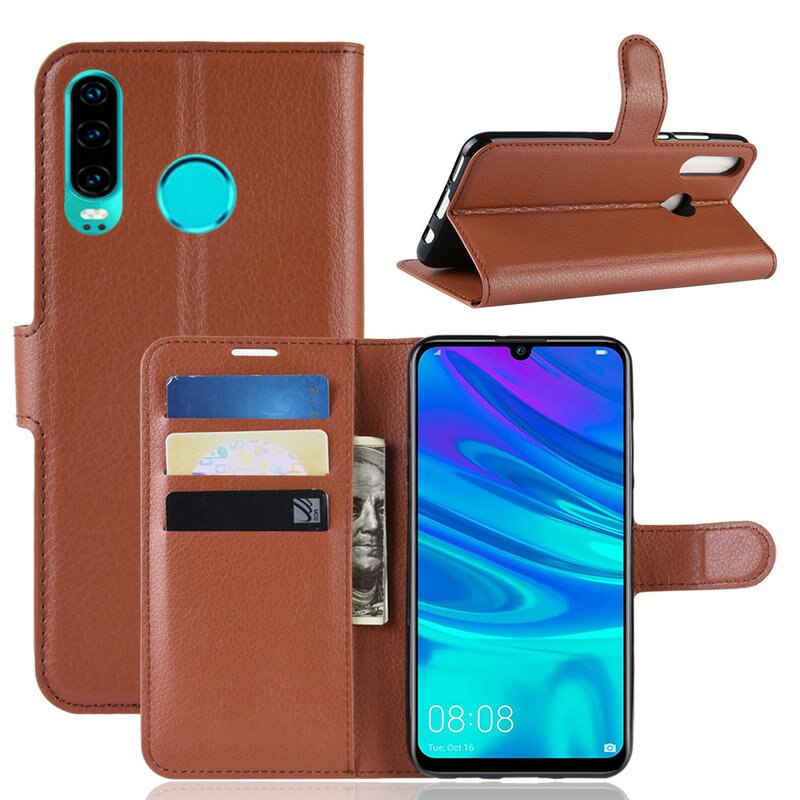 For Huawei P30 lite Luxury Flip Leather Case cover for HONOR 20S Russia MAR-LX1H 6.15" Phone Cover Wallet case with Stand