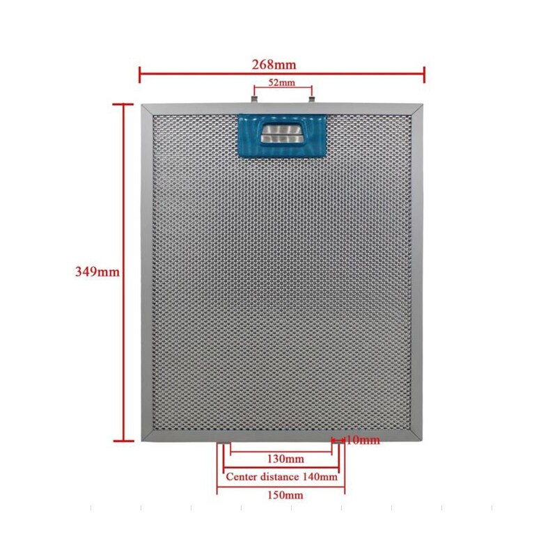 243X318 268X349 298X325 245X418 dunstabzugshaube Filter Auspuff haube metall staub Filter Dunstabzugshaube Gittergewebe Filter Metall Fett Filter