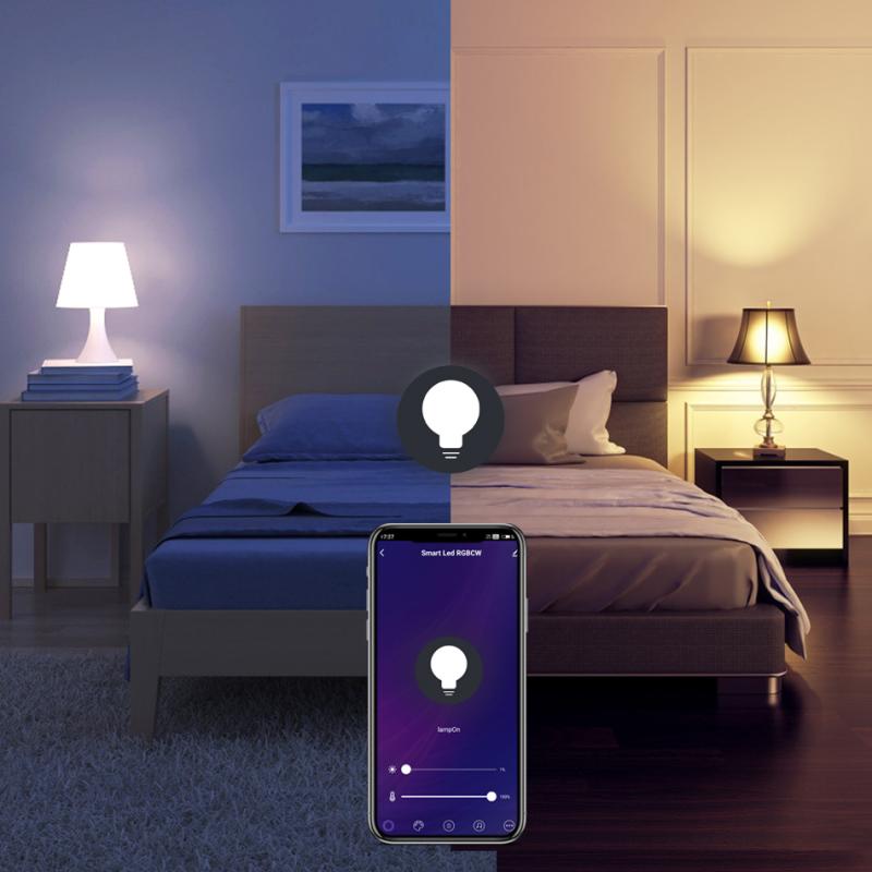 10W Zigbee 3.0 Smart LED RGBW Bulb E27 Light Lamp For Tuya Smart Life APP Automation Work With Alexa Google Home Smartthings