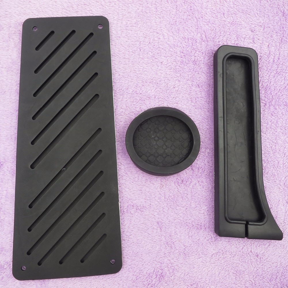 DEE Aluminum Car Accessories For Benz Smart Fortwo Elf Gas Brake Accelerator Foot Rest Pedal Pad,Styling Sticker Cover