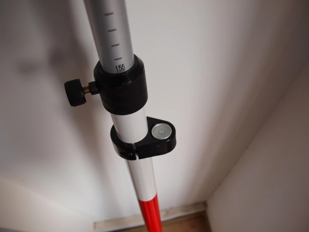 aluminum prism pole surverying pole 2m