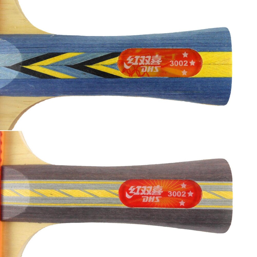 DHS Double Happiness 3002 Long Shakehand FL Table Tennis Racket for Ping Pong Shakehand long handle FL