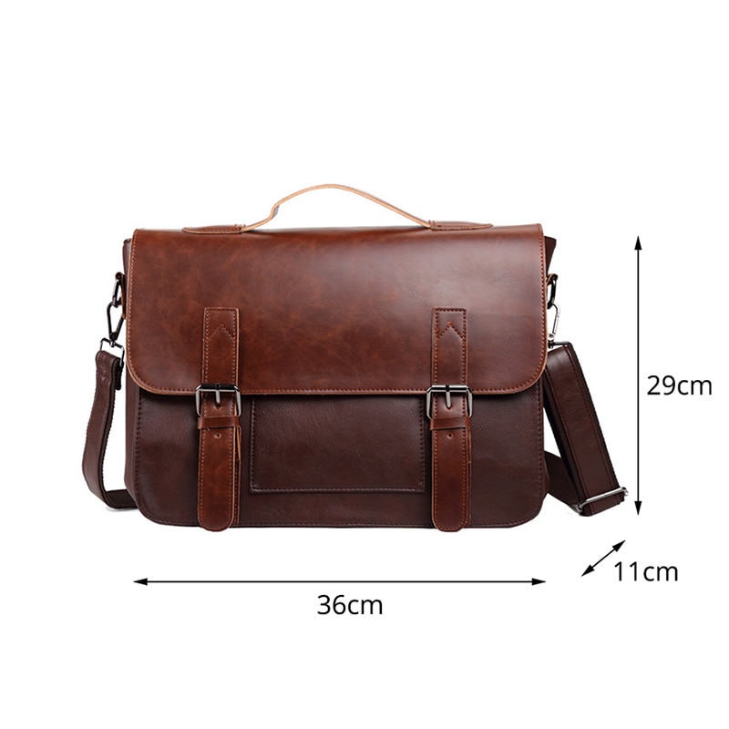 Brand Men Briefcase Shoulder Bag Messenger Bags Casual Business Laptop Briefcase Male Brand Simple Crossbody Bags