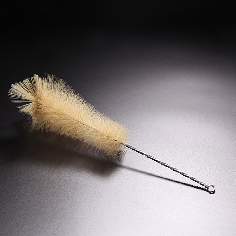 Juego de 5 unidades de cepillo para frascos de laboratorio, Erlenmeyer, botella de reactivo, triangular, cepillo para el pelo