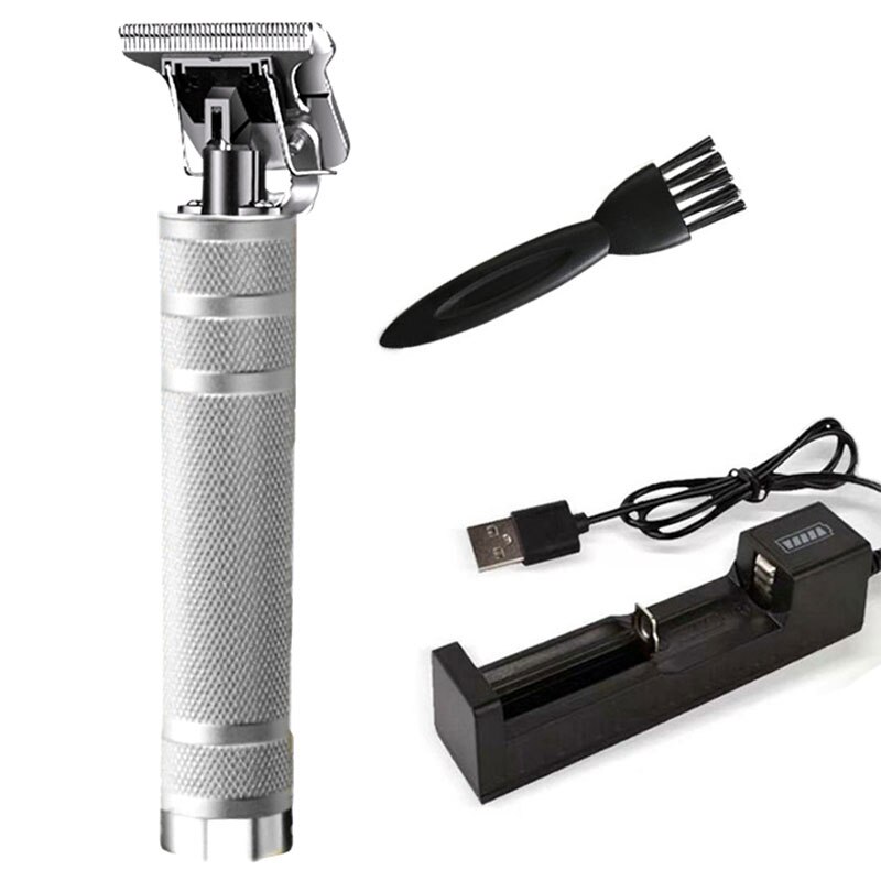 Originele Professionele Metalen Behuizing Afwerking Rand Haar Trimmer Mannen Elektrische Kapsel Baard Clipper Haar Snijder Machine