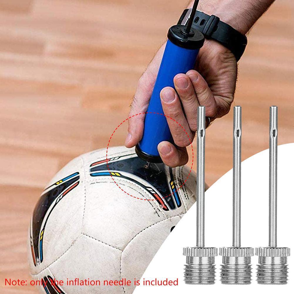 Sport Bal Opblazen Pomp Naald Voor Voetbal Basketbal Voetbal Opblaasbare Lucht Adapter Stalen Pomp Pin M0h1